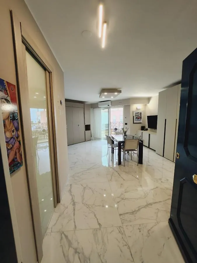 Apartman Exclusive Panoramic Sea View In Victoria Beach Menton Franciaország
